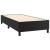 Pat box spring cu saltea, negru, 90x200 cm, piele ecologică GartenMobel Dekor