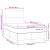 Pat box spring cu saltea, roz, 120x200 cm, catifea GartenMobel Dekor