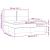 Pat box spring cu saltea, gri închis, 180x200 cm, catifea GartenMobel Dekor