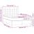 Pat box spring cu saltea, gri deschis, 140x200 cm, catifea GartenMobel Dekor