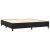 Pat box spring cu saltea, negru, 200x200 cm, catifea GartenMobel Dekor