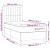 Pat box spring cu saltea, gri deschis, 100x200 cm, catifea GartenMobel Dekor