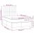 Pat box spring cu saltea, gri deschis, 120x200 cm, catifea  GartenMobel Dekor