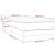 Pat box spring cu saltea, crem, 90x190 cm, textil GartenMobel Dekor