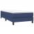 Pat box spring cu saltea, albastru, 90x190 cm, textil GartenMobel Dekor