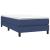 Pat box spring cu saltea, albastru, 90x200 cm, textil GartenMobel Dekor