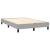 Pat box spring cu saltea, gri deschis, 120x200 cm, textil GartenMobel Dekor