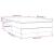 Pat box spring cu saltea, crem, 120x200 cm, textil GartenMobel Dekor