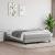 Pat box spring cu saltea, gri deschis, 140x190 cm, textil GartenMobel Dekor