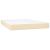 Pat box spring cu saltea, crem, 160x200 cm, material textil GartenMobel Dekor