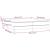 Pat box spring cu saltea, gri deschis, 200x200 cm, textil GartenMobel Dekor
