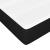 Pat box spring cu saltea, negru, 200x200 cm, textil GartenMobel Dekor