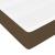 Pat box spring cu saltea, maro închis, 80x200 cm, textil GartenMobel Dekor