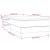 Pat box spring cu saltea, crem, 90x190 cm, textil GartenMobel Dekor
