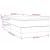 Pat box spring cu saltea, crem, 100x200 cm, textil GartenMobel Dekor