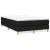 Pat box spring cu saltea, negru, 120x200 cm, textil GartenMobel Dekor
