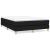 Pat box spring cu saltea, negru, 140x190 cm, textil GartenMobel Dekor