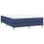 Pat box spring cu saltea, albastru, 140x200 cm, textil GartenMobel Dekor