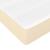 Pat continental cu saltea, crem, 180x200 cm, textil GartenMobel Dekor