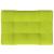 Pernă de paleți, verde aprins, 120x80x12 cm, material textil GartenMobel Dekor