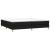 Pat box spring cu saltea, negru, 200x200 cm, textil GartenMobel Dekor
