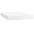 Pat box spring cu saltea, alb, 120x200 cm, piele ecologică GartenMobel Dekor