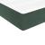 Pat box spring cu saltea, verde închis, 90x200 cm, catifea GartenMobel Dekor