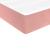 Pat box spring cu saltea, roz, 90x200 cm, catifea GartenMobel Dekor