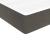Pat box spring cu saltea, gri închis, 100x200 cm, catifea GartenMobel Dekor
