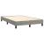 Pat box spring cu saltea, gri deschis, 120x200 cm, catifea GartenMobel Dekor