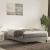 Pat box spring cu saltea, gri deschis, 120x200 cm, catifea GartenMobel Dekor