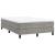 Pat box spring cu saltea, gri deschis, 120x200 cm, catifea GartenMobel Dekor