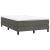 Pat box spring cu saltea, gri închis, 120x200 cm, catifea GartenMobel Dekor