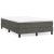 Pat box spring cu saltea, gri închis, 120x200 cm, catifea GartenMobel Dekor