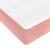 Pat box spring cu saltea, roz, 120x200 cm, catifea GartenMobel Dekor