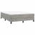 Pat box spring cu saltea, gri deschis, 140x200 cm, catifea GartenMobel Dekor