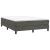 Pat box spring cu saltea, gri închis, 140x200 cm, catifea GartenMobel Dekor