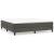 Pat box spring cu saltea, gri închis, 180x200 cm, catifea GartenMobel Dekor