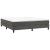 Pat box spring cu saltea, gri închis, 180x200 cm, catifea GartenMobel Dekor