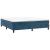 Pat box spring cu saltea, albastru închis, 180x200 cm, catifea GartenMobel Dekor