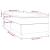 Pat box spring cu saltea, gri deschis, 80x200 cm, textil GartenMobel Dekor