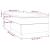 Pat box spring cu saltea, negru, 80x200 cm, textil GartenMobel Dekor