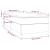 Pat box spring cu saltea, gri deschis, 90x190 cm, textil GartenMobel Dekor