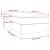 Pat box spring cu saltea, gri taupe, 90x200 cm, textil GartenMobel Dekor