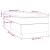Pat box spring cu saltea, gri închis, 100x200 cm, textil GartenMobel Dekor