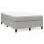 Pat box spring cu saltea, gri deschis, 120x200 cm, textil GartenMobel Dekor