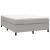 Pat box spring cu saltea, gri deschis, 140x190 cm, textil GartenMobel Dekor
