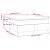 Pat box spring cu saltea, albastru, 140x200 cm, textil GartenMobel Dekor
