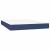 Pat continental cu saltea, albastru, 140x200cm, material textil GartenMobel Dekor