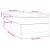 Pat box spring cu saltea, crem, 90x200 cm, textil GartenMobel Dekor